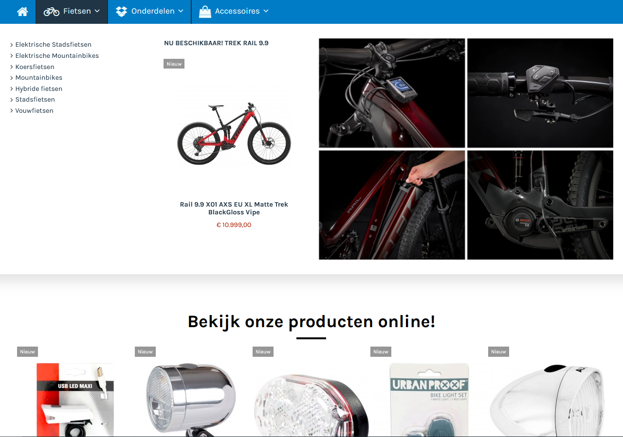 build online bike shop